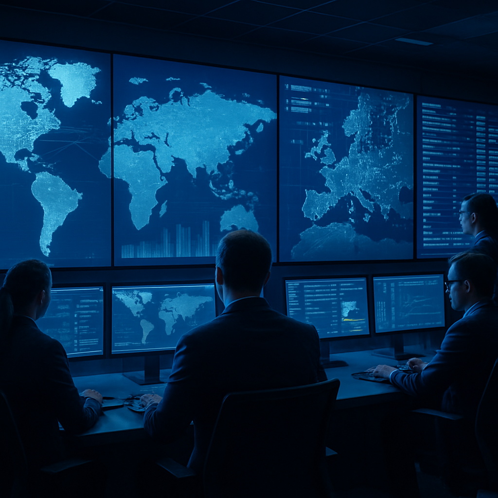 Atlas Logistics global operations control room